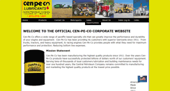 Desktop Screenshot of cen-pe-co.com